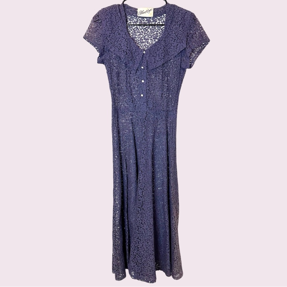 Vintage Ellen kaye lace dress
